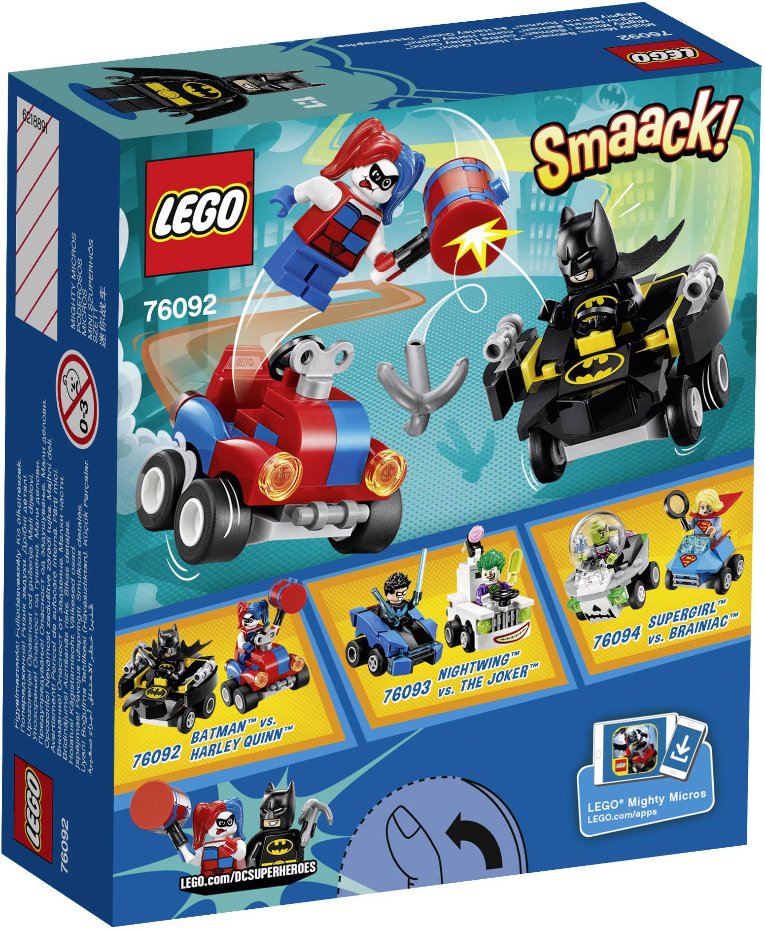 Lego® Dc Comics Super Heroes 76092 Mighty Micros Mighty Micros Batman 