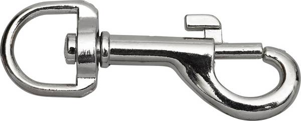 SWG 680 154 762 80 Karabijnhaak met draairing  (l x b) 75 mm x 12 mm