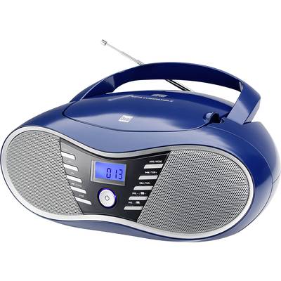 Dual P 60 BT Radio/CD-speler VHF (FM) AUX, Bluetooth, USB  Blauw