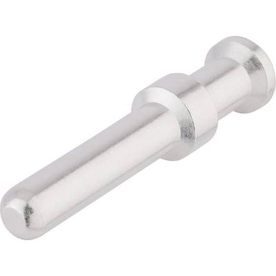Metalen pen met cilindrische vorm en ronde kop, mogelijk een verbindingselement.