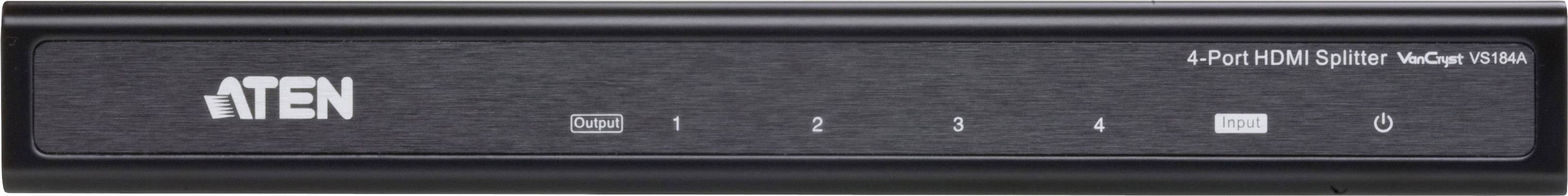 ATEN VS184A-AT-G 4 poorten HDMI-splitter 4096 x 2160 Pixel Zwart-1