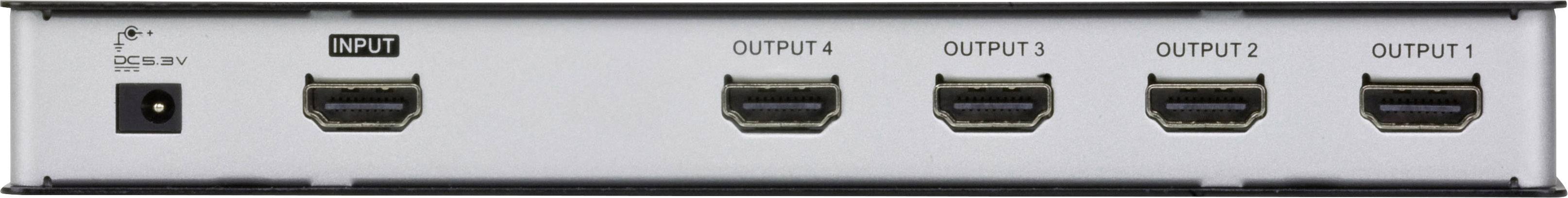 ATEN VS184A-AT-G 4 poorten HDMI-splitter 4096 x 2160 Pixel Zwart-2