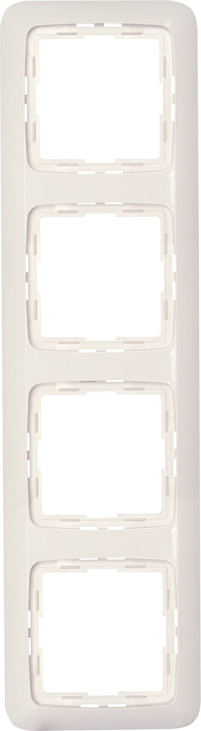 Kopp 404417064 Wandcontactdoos Afdekking 4-voudig Rivo Zuiver wit (RAL 9010) 1 stuk(s)-0