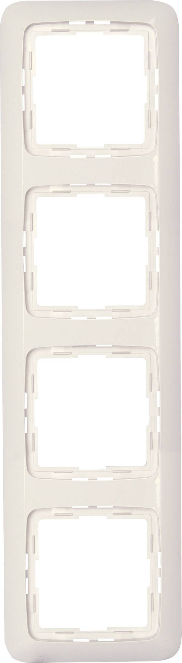 Kopp 404417064 Wandcontactdoos Afdekking 4-voudig Rivo Zuiver wit (RAL 9010) 1 stuk(s)
