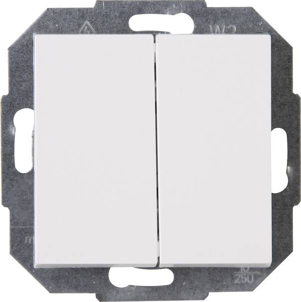 Kopp 587529082 Serieschakelaar Inzetstuk  Athenis Zuiver wit (RAL 9010) 1 stuk(s)