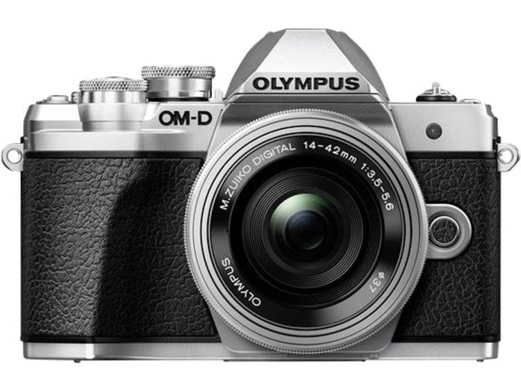 Olympus E-M10 Mark III systeemcamera Zilver + 14-42mm Zilver + 40-150mm Zwart