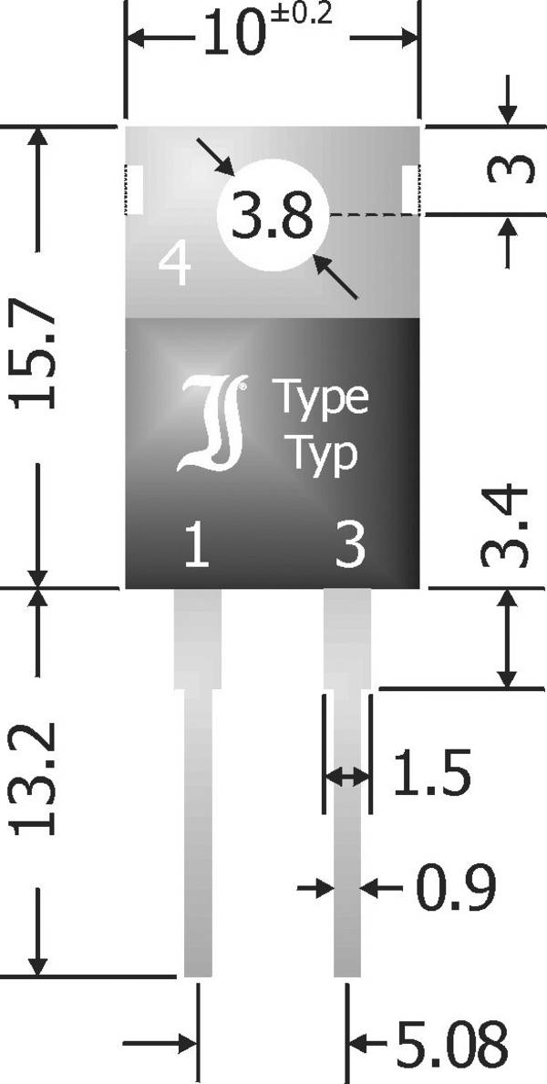 TRU COMPONENTS Schottky barrière gelijkrichter diode TC-SBT1040 TO-220AC 40 V 10 A