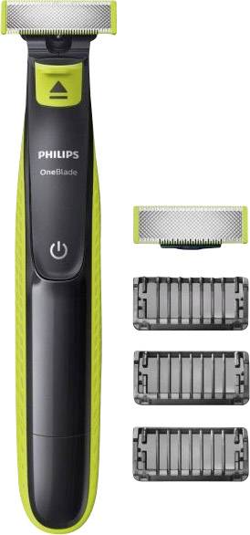 Verlammen marge kleurstof Philips OneBlade QP2520/30 Scheerapparaat, Baardtrimmer Afspoelbaar  Lichtgroen, Donkergrijs kopen ? Conrad Electronic