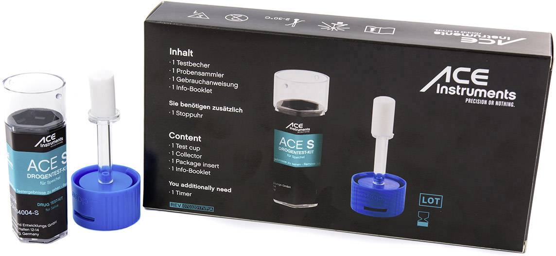 ACE Kit S 100341 Drugstestkit Speeksel Detectie van (drugs
