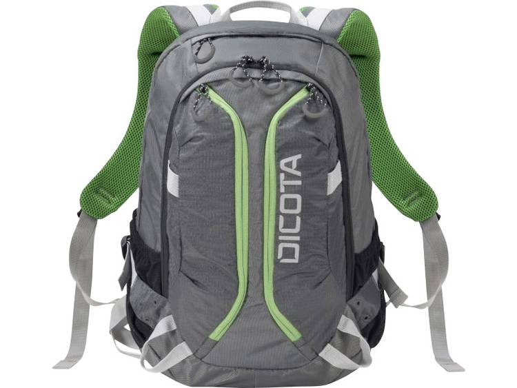 Dicota DICOTA Backpack ACTIVE 14-15.6 grey-lime (D31221)
