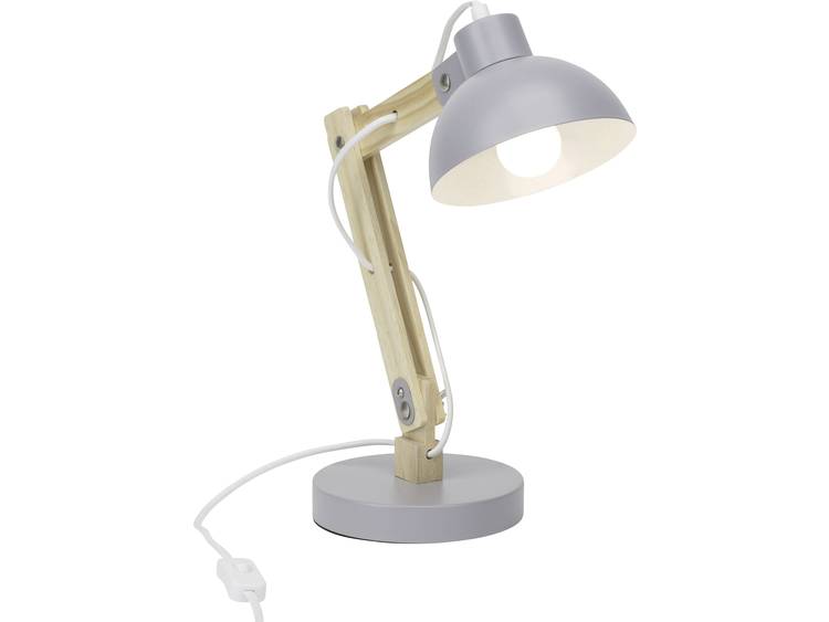 Brilliant Moda Bureaulamp LED E27 25 W Grijs