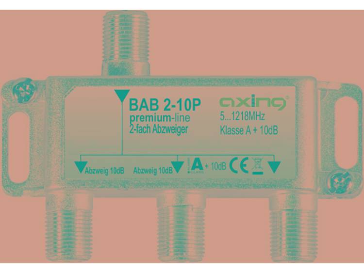 Axing BAB 2-10P Kabel-TV lasdoos 2-voudig
