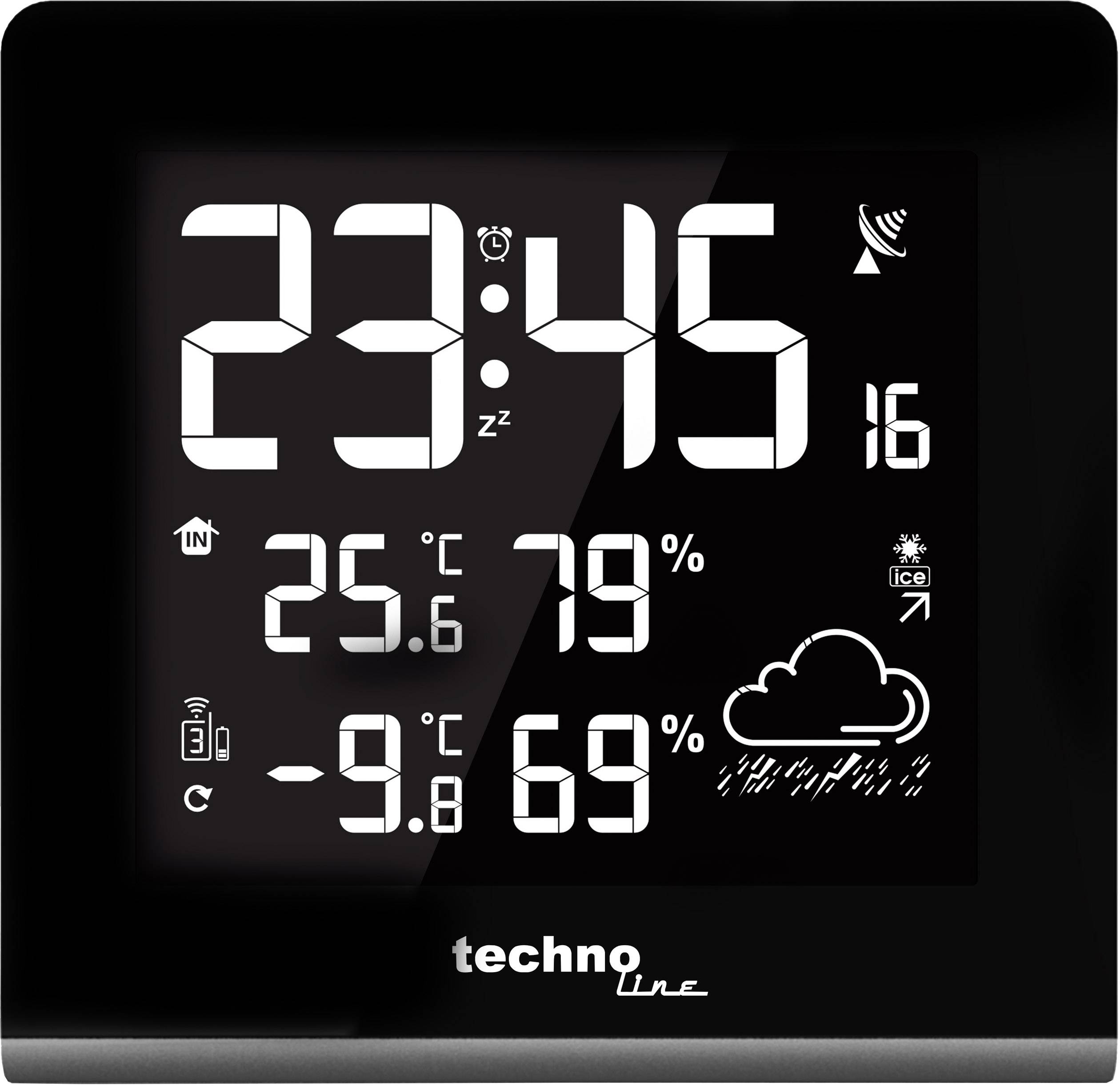 Conrad-Techno Line WS9065 WS9065 Draadloos weerstation-aanbieding Conrad-Techno Line WS9065 WS9065 Draadloos weerstation-aanbieding