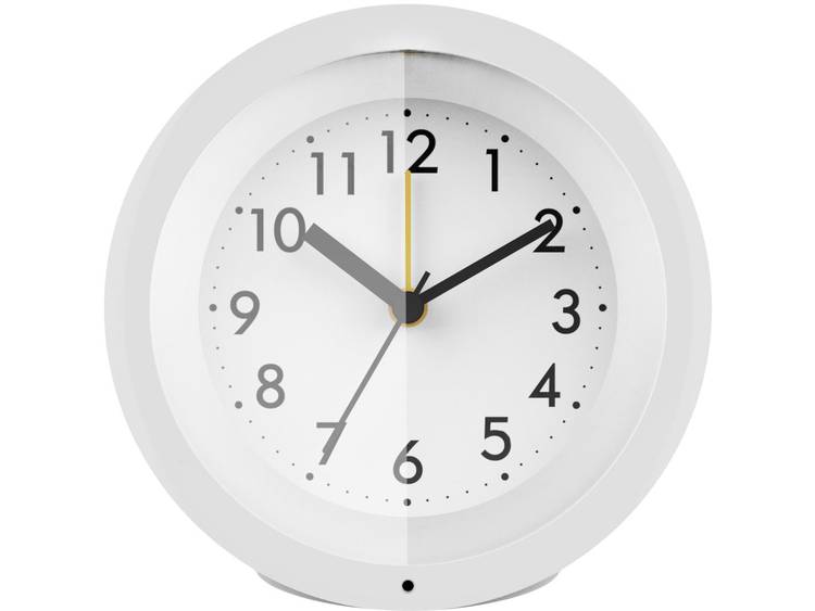 Techno Line Model X Wekker Wit Alarmtijden 1
