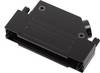 encitech D45ZK37-BK-K 6560-0116-14 D-sub behuizing Aantal polen: 37 Volledig metaal 45 ° Zwart 1 stuk(s)