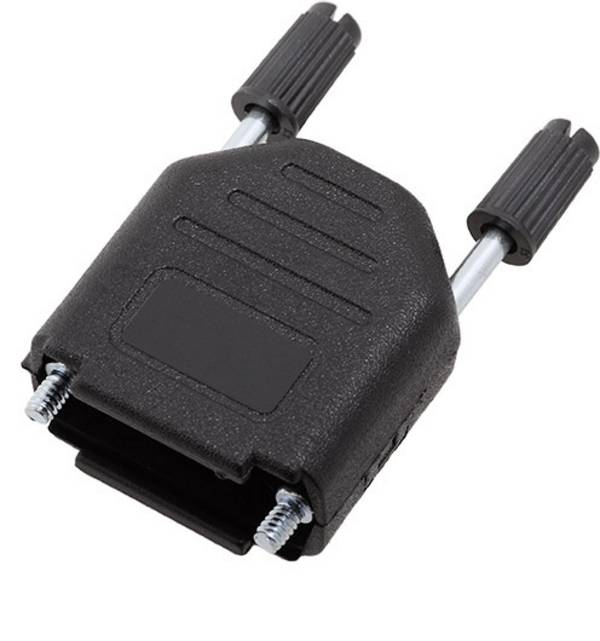 encitech DPPK09-BK-K 6260-0101-01 D-sub behuizing Aantal polen: 9 Kunststof 180 ° Zwart 1 stuk(s)