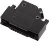 encitech D45ZK25-BK-K 6560-0116-13 D-sub behuizing Aantal polen: 25 Volledig metaal 45 ° Zwart 1 stuk(s)