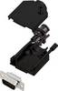 encitech DTZK09-BK-DMP-K 6355-0101-21 D-sub male connectorset 180 ° Aantal polen: 9 Soldeerkelk 1 stuk(s)