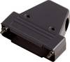 encitech TRI-P-37-K 6550-0101-04 D-sub behuizing Aantal polen: 37 Kunststof 180 °, 45 °, 45 ° Zwart 1 stuk(s)