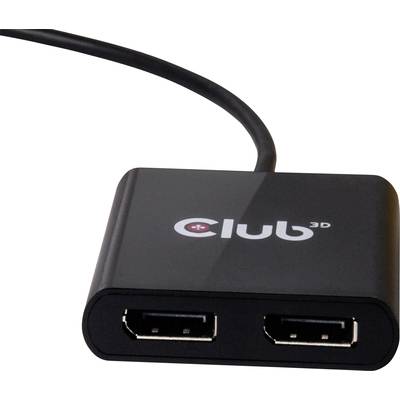 club3D CSV-1545 1 + 2 poorten USB 3.2 Gen 1-schakelaar (USB 3.0)   Zwart 
