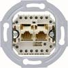 Kopp 33369402 UAE-, IAE-, ISDN-contactdoos Inzetstuk 1 stuks Aluminium 1 stuk(s)