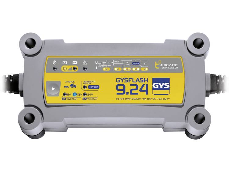 Druppellader GYS GYSFLASH 9.24 6 V, 12 V, 24 V 9 A 9 A 6 A