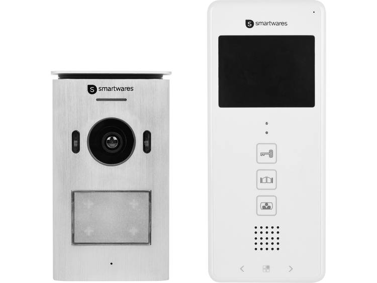 Smartwares DIC-22112 Complete set voor Video-deurintercom 2-draads 1 gezinswoning Wit