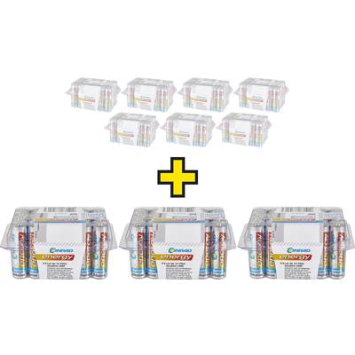 Conrad energy AAA batterij (potlood)  Alkaline  1.5 V 240 stuk(s)