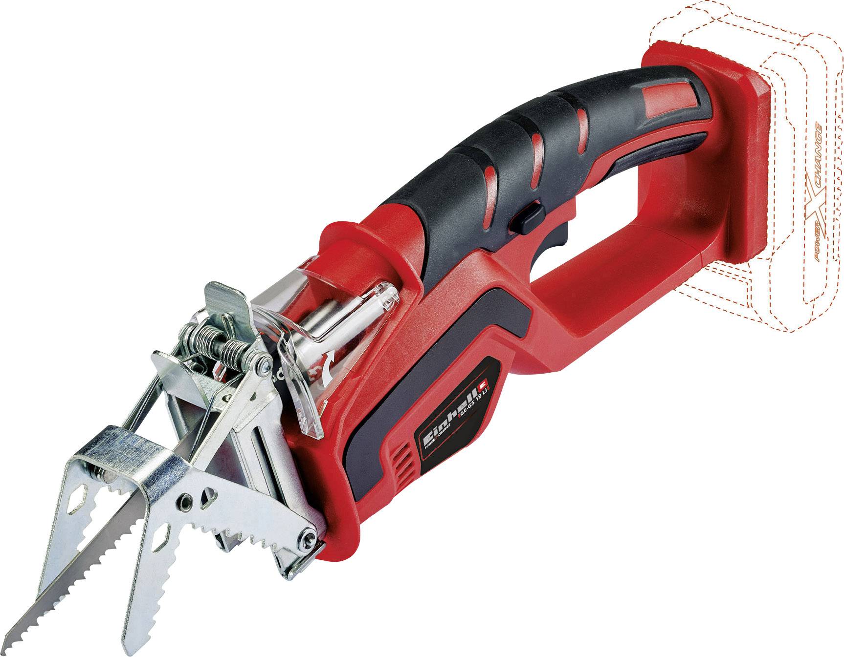 Einhell GE-GS 18 Li - Solo Zwart, Rood-0