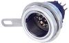 Neutrik MPM12-V Ronde connector Stekker, inbouw verticaal Totaal aantal polen: 12 Serie (ronde connectoren): miniCON 1 stuk(s)