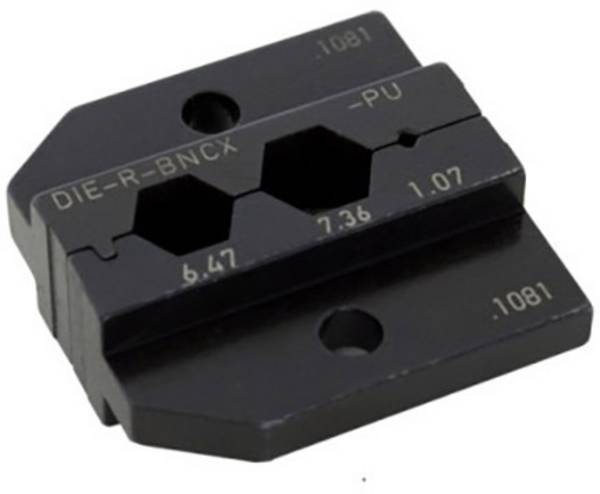 Neutrik DIE-R-BNCX-PU DIE-R-BNCX-PU Matrijs Zwart 1 stuk(s)
