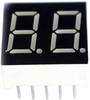 TRU COMPONENTS 7-segments-display Rood 7 mm 2 V Aantal cijfers: 2 TRU-7S2-28RAG
