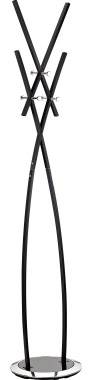 ALCO Staande kapstok 2876-11 Aantal haken: 6 (Ø x h) 37 cm x 182 cm Metaal Zwart 1 stuk(s)