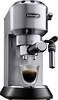 DeLonghi DE LONGHI - De'Longhi DEDICA EC 685.M - Kaffeemaschine mit Cappuccinatore Espressomachine met filterhouder Zilver 1350 W E.S.E. pad compatible