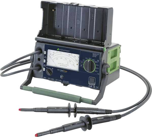 Gossen Metrawatt METRISO PRIME Isolatiemeter 100 V, 250 V, 500 V, 1000 V, 1500 V, 2000 V, 2500 V, 5000 V 1 TΩ