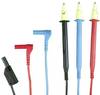 Gossen Metrawatt KS29 Veiligheidsmeetsnoerenset Testpunt Stekker 4 mm Zwart, Blauw, Rood 1 stuk(s)
