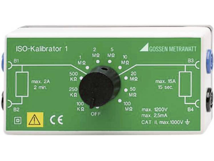 Meetweerstand (l x b x h) 53 x 122 x 60 mm Gossen Metrawatt ISO-Kalibrator 1 1 stuks