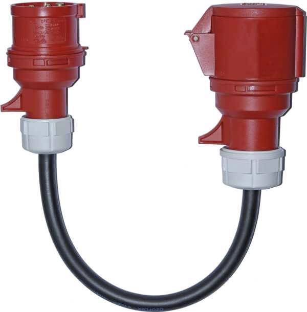 Gossen Metrawatt Z750F Meetadapter  CEE-koppeling 32 A 5-polig - CEE-stekker 16 A 5-polig