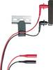 Gossen Metrawatt Z502Z Veiligheidsmeetsnoerenset Testpunt Bus 4 mm Zwart, Rood 1 stuk(s)