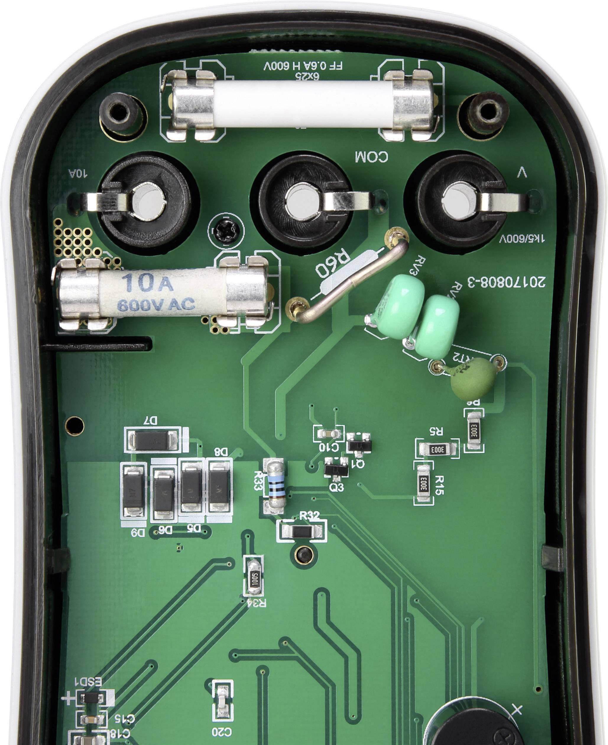 VOLTCRAFT VC185 Multimeter Digitaal CAT III 600 V Weergave (counts): 6000-8