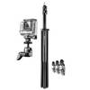 Mantona Tripod 1/4 inch Werkhoogte=99 - 280 cm Zwart Incl. tas