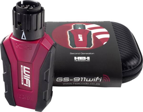 HEX GS-911 WiFi Motorfiets diagnosetool 10-pins Geschikt voor (automerken): BMW (Motorrad)  10 voertuigen
