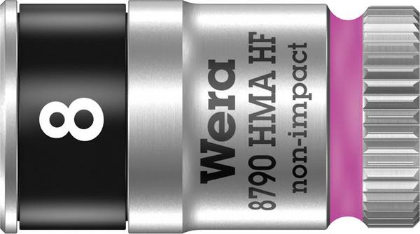 Wera 8790 HMA 05003723001 Dop (zeskant) Dopsleutelinzetstuk  8 mm 1/4"    1/4" (6,3 mm)
