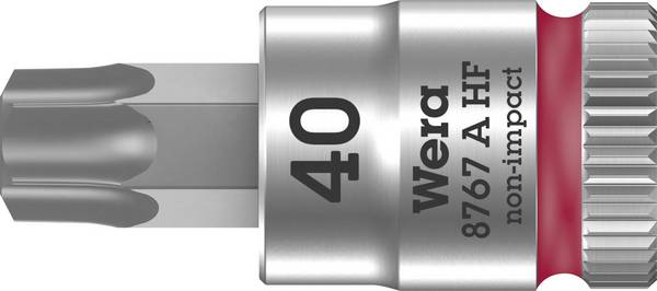 Wera 8767 A 05003371001 Binnen-zesrond (TX) Dopsleutel-bitinzet Houderfunctie 6.3 mm 1/4" T 40 1/4" (6,3 mm)