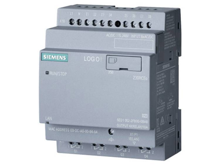 Siemens 6ED1052-2FB08-0BA0 PLC-aansturingsmodule 6ED1052-2FB08-0BA0 115 V-DC, 230 V-DC