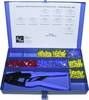 Vogt Verbindungstechnik 3991 Assortiment ringkabelschoenen 0.50 mm² - 6 mm² Rood, Blauw, Geel 1001 stuk(s)