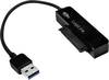 LogiLink USB 3.2 Gen 1 (USB 3.0) Adapter [1x SATA-bus 7-polig - 1x USB 3.2 Gen 1 stekker A (USB 3.0)] AU0012A 14.50 cm