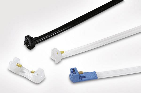HellermannTyton 121-74359 KR8/43 PA66HS NA Kabelbinder 426 mm 8 mm Transparant Met glasvezelstiftsluiting, UV-gestabiliseerd 1 stuk(s)