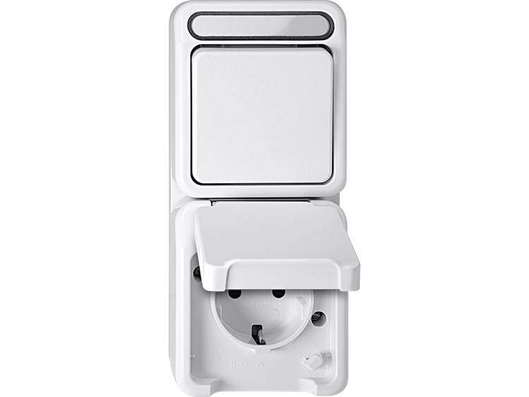 MEG3494-8019 Combination switch-wall socket outlet MEG3494-8019, special offer