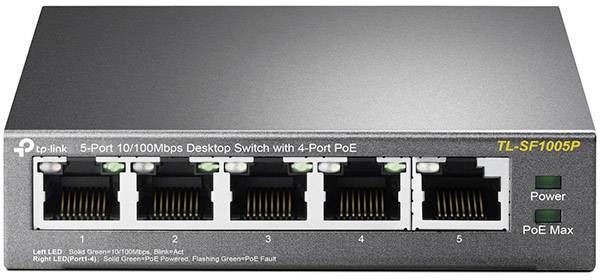 TP-LINK TL-SF1005P TL-SF1005P Netwerk switch 5 poorten 1 GBit/s PoE-functie